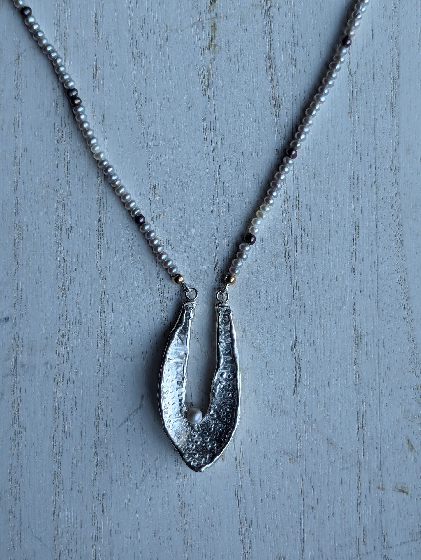 Longing Necklace 3 - Pearls
