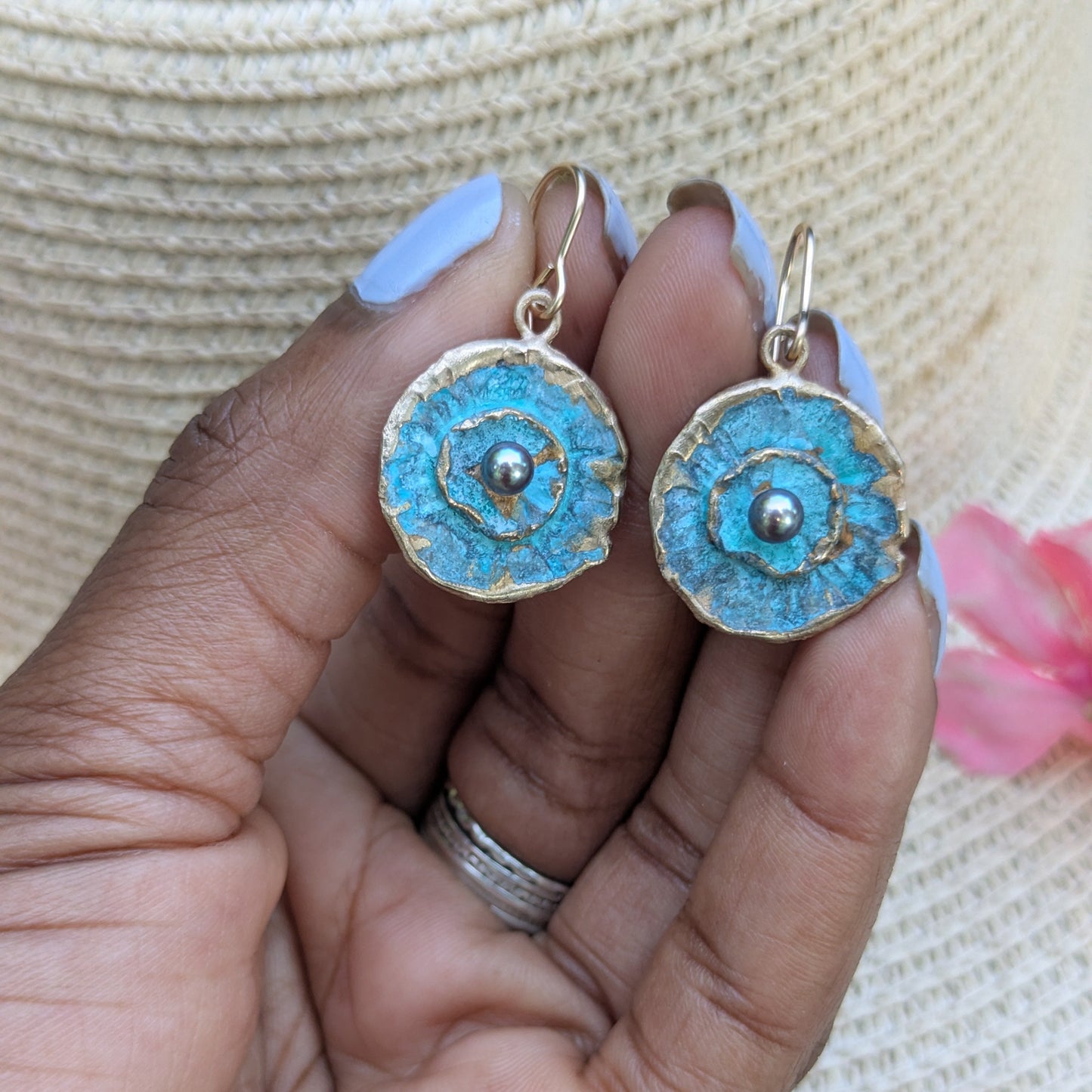 Antiqued Bronze Dangles