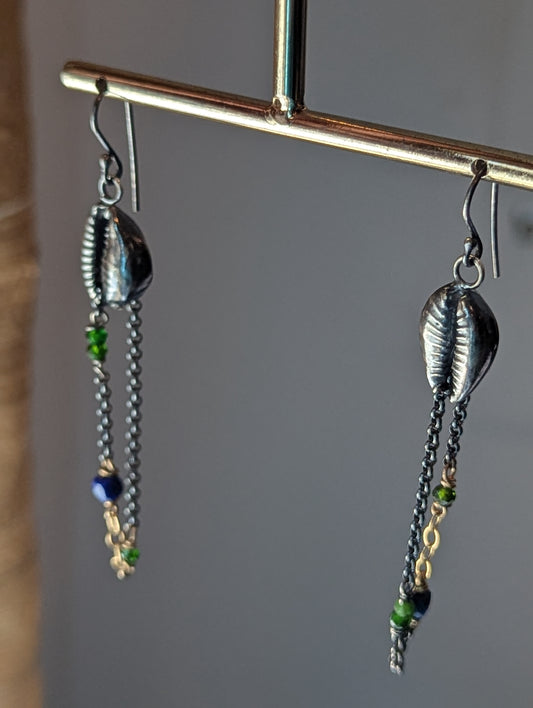 Cowrie Shell Dangles